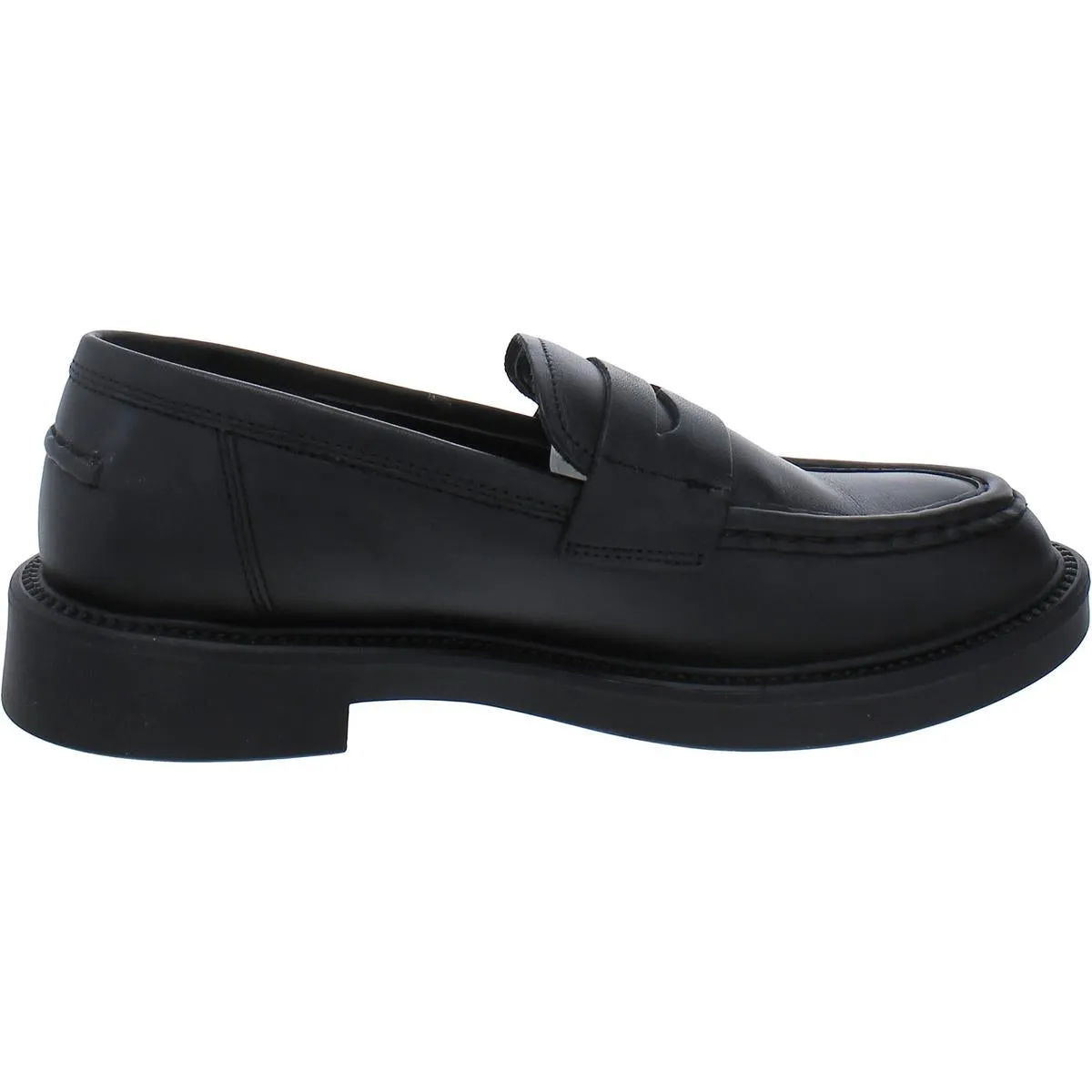 Halo Womens Leather Slip-On Loafers