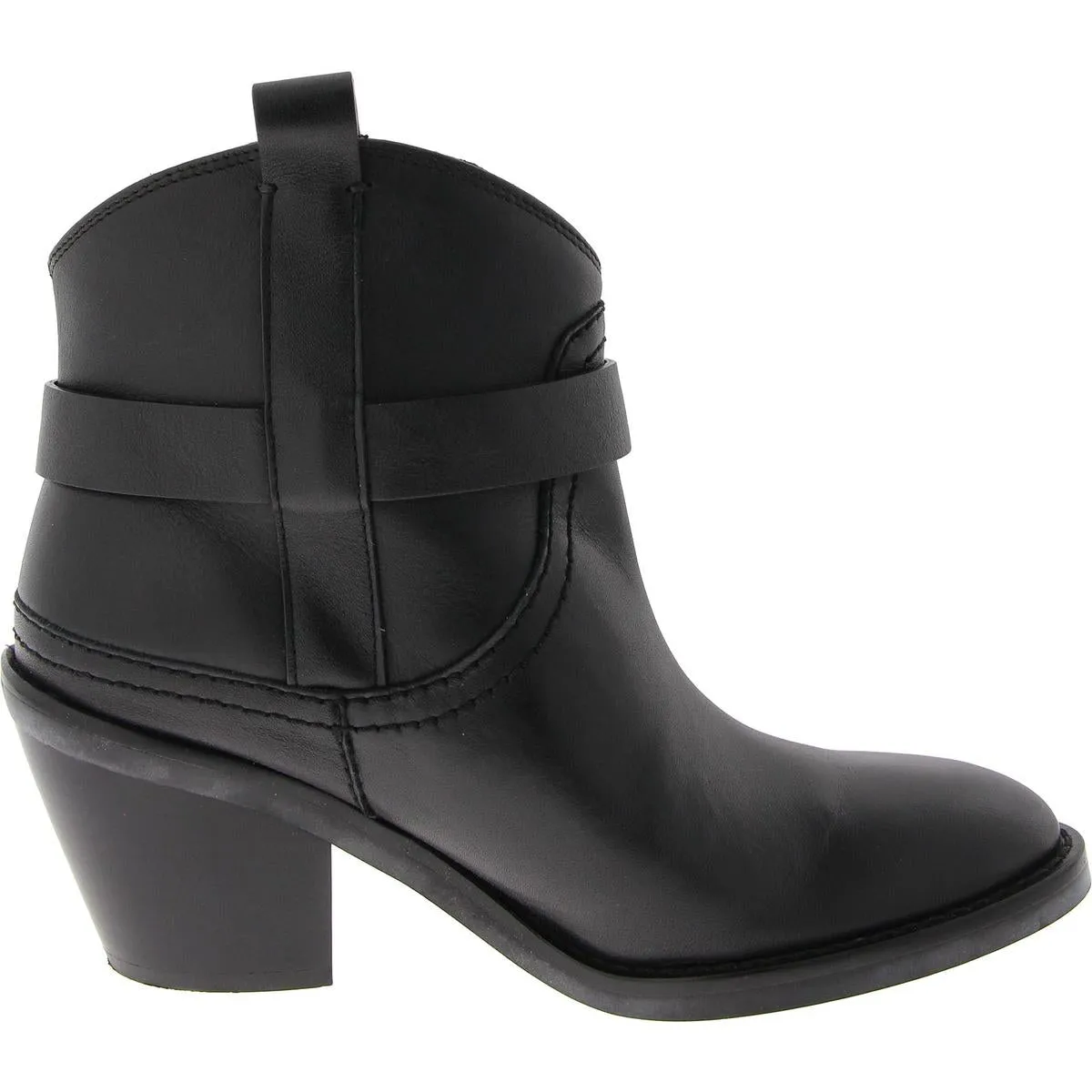 Hanna Womens Suede Pull On Cowboy, Western Boots