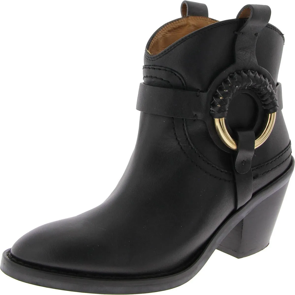 Hanna Womens Suede Pull On Cowboy, Western Boots