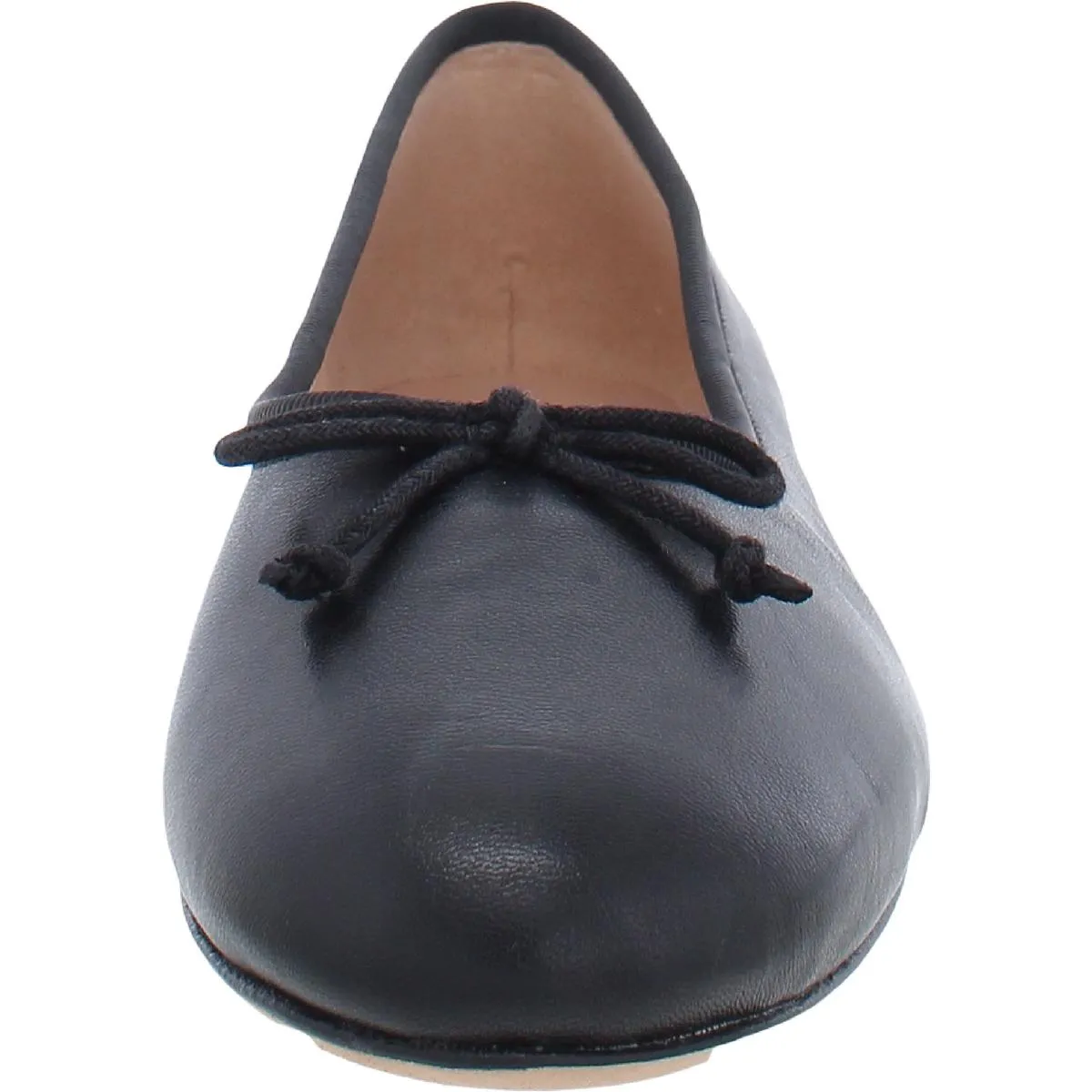 Honey Womens Bow Round Toe Ballet Flats