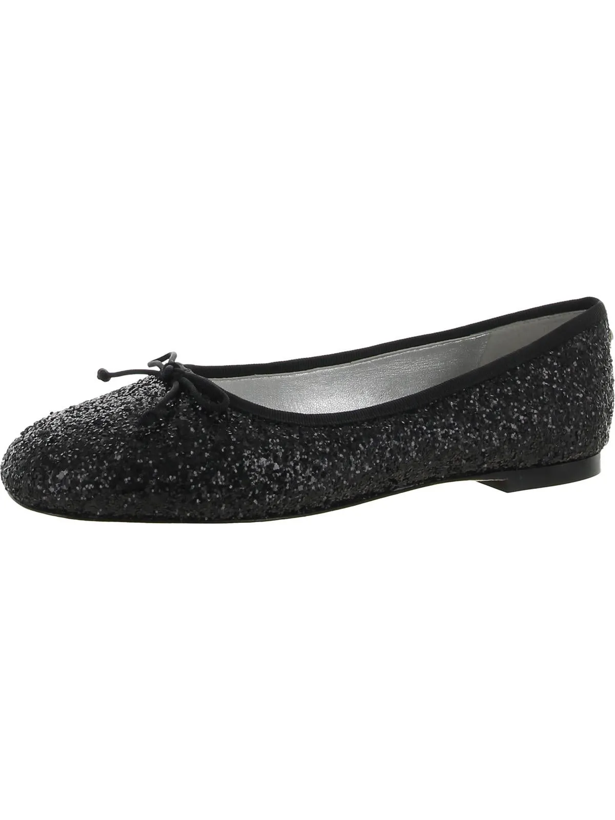 Honey Womens Bow Round Toe Ballet Flats