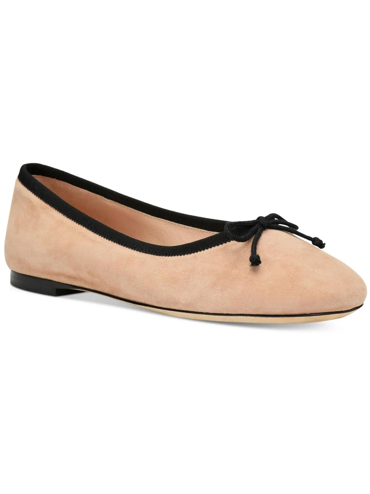 Honey Womens Bow Round Toe Ballet Flats