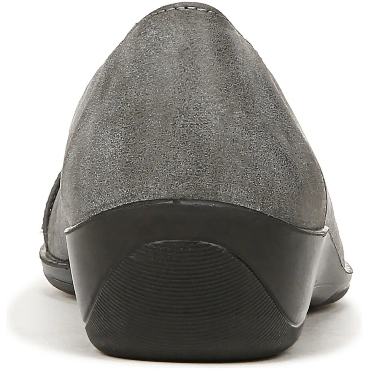 Ideal Womens Faux Leather Slip On Ballet Flats