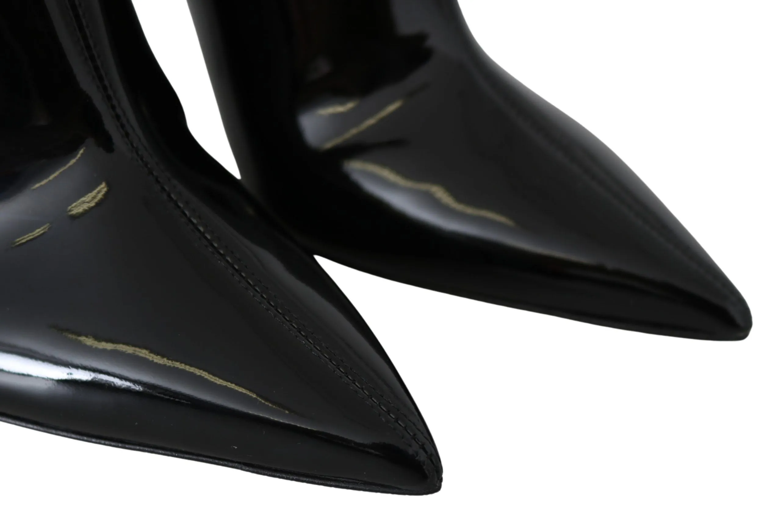 Jimmy Choo Elegant  Patent Heeled Women's Boots