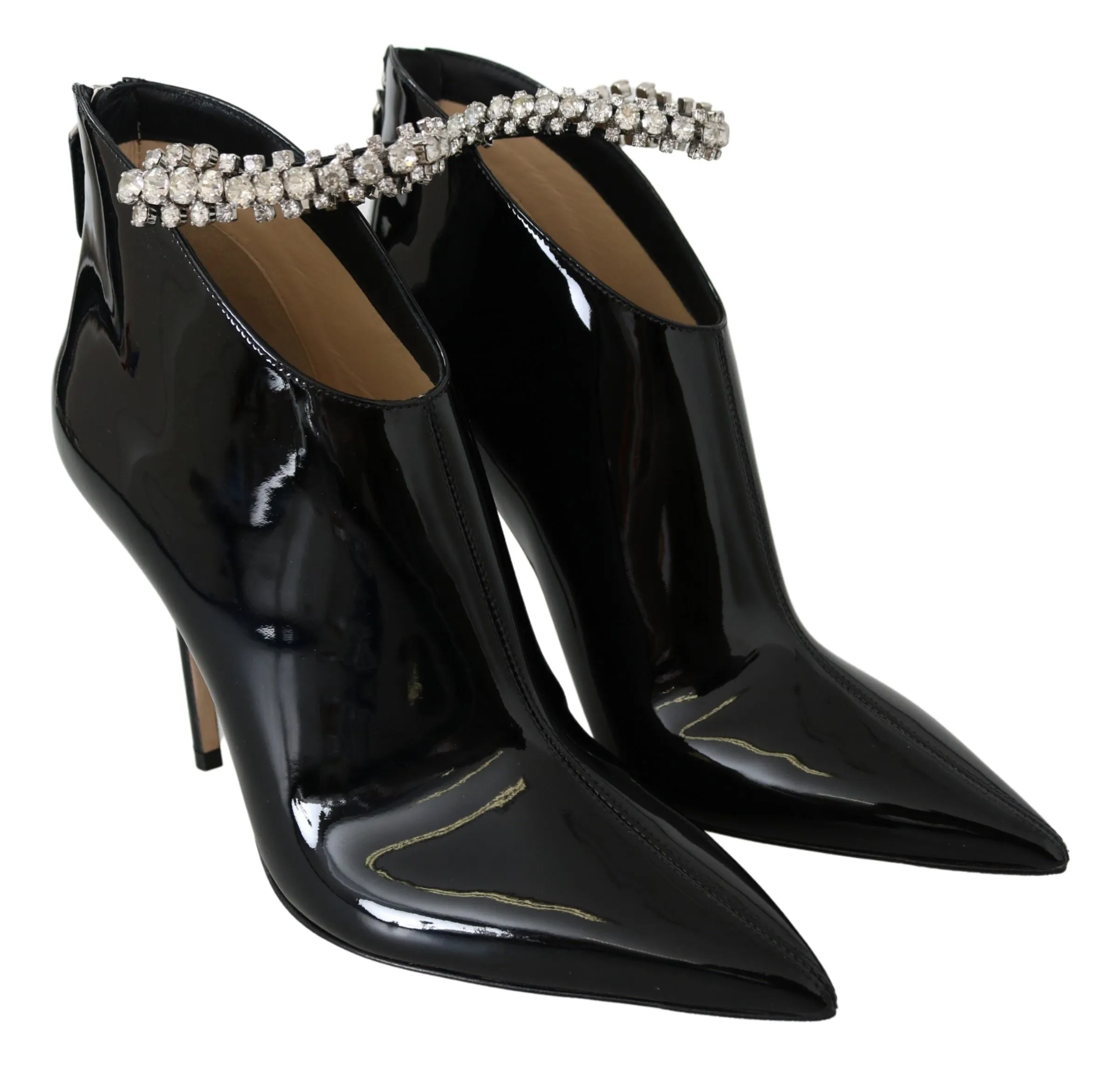 Jimmy Choo Elegant  Patent Heeled Women's Boots