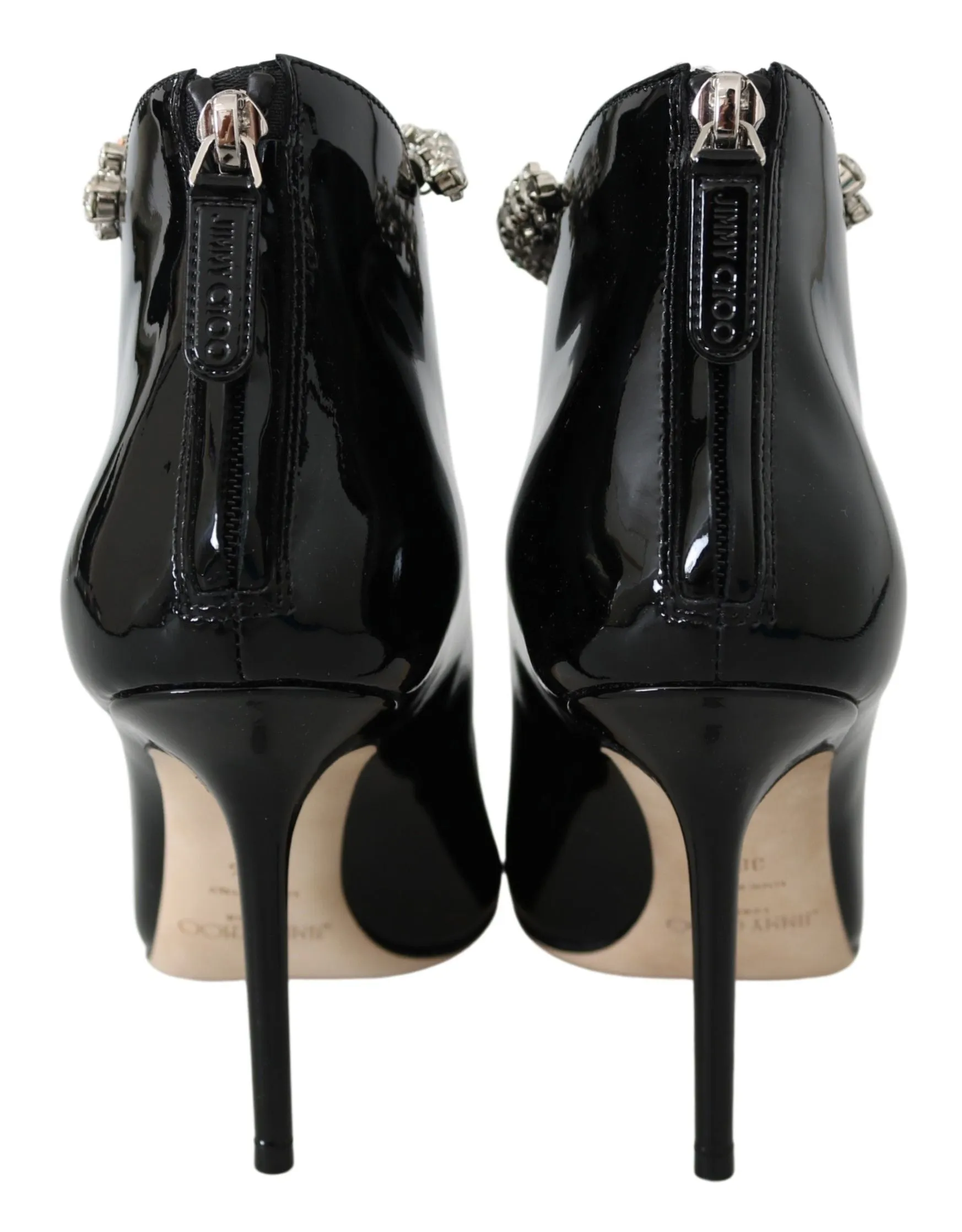 Jimmy Choo Elegant  Patent Heeled Women's Boots