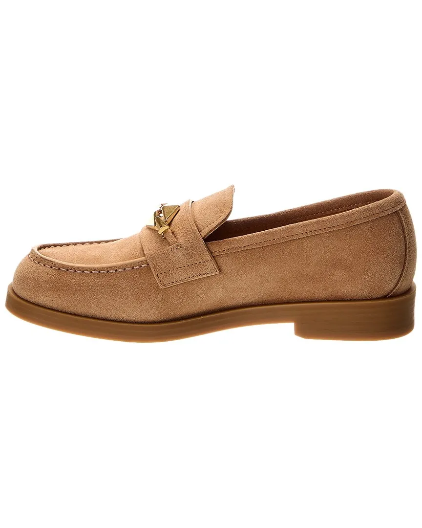 Jimmy Choo Maddie Diamond Suede Loafer