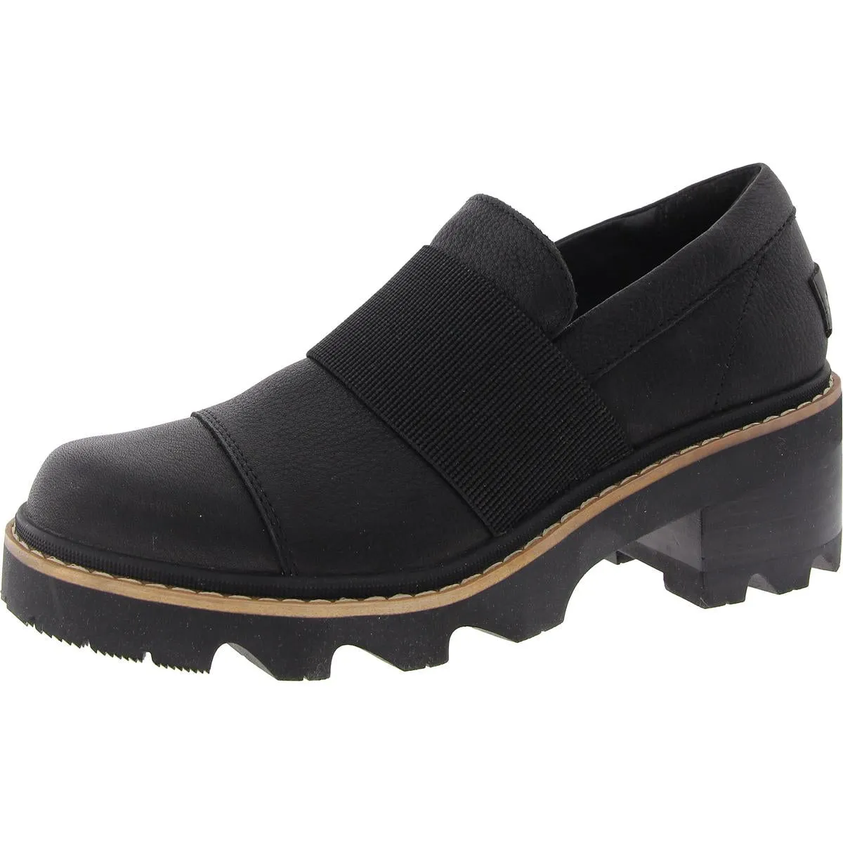 JOAN NOW Womens Leather Round toe Loafers
