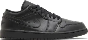 Jordan 1 Low Triple Black