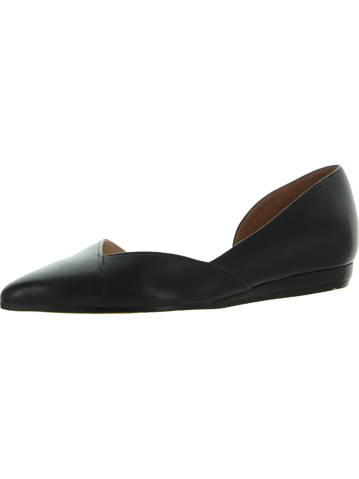 Karla Womens Leather Pointed Toe D'Orsay