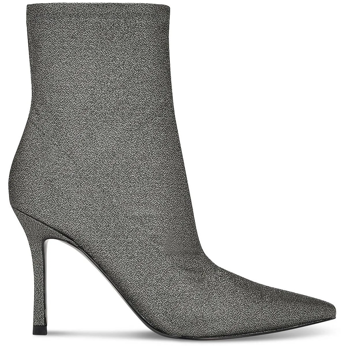 Kellen Womens Glitter Pointed Toe Ankle Boots