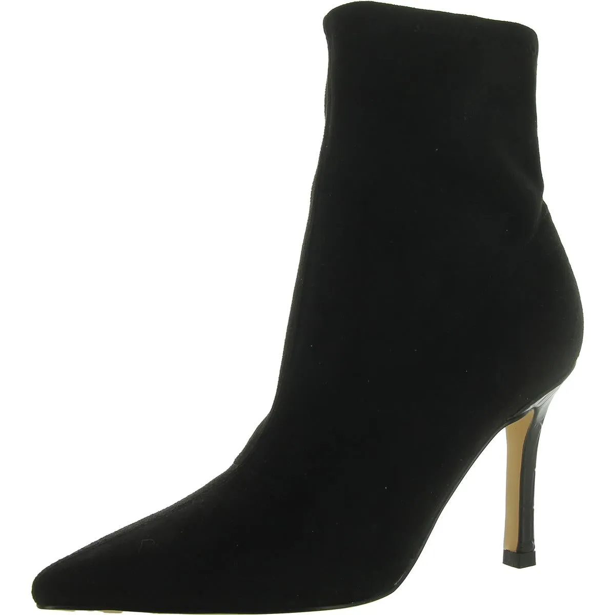 Kellen Womens Glitter Pointed Toe Ankle Boots