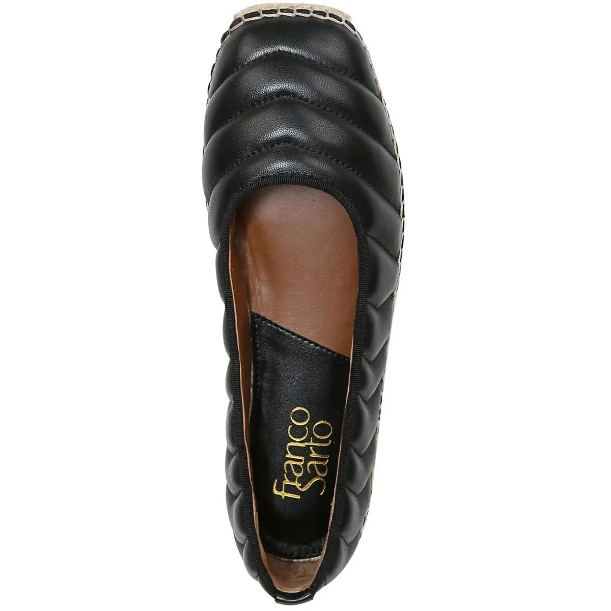Kiya Womens Padded Insole Square Toe Espadrilles