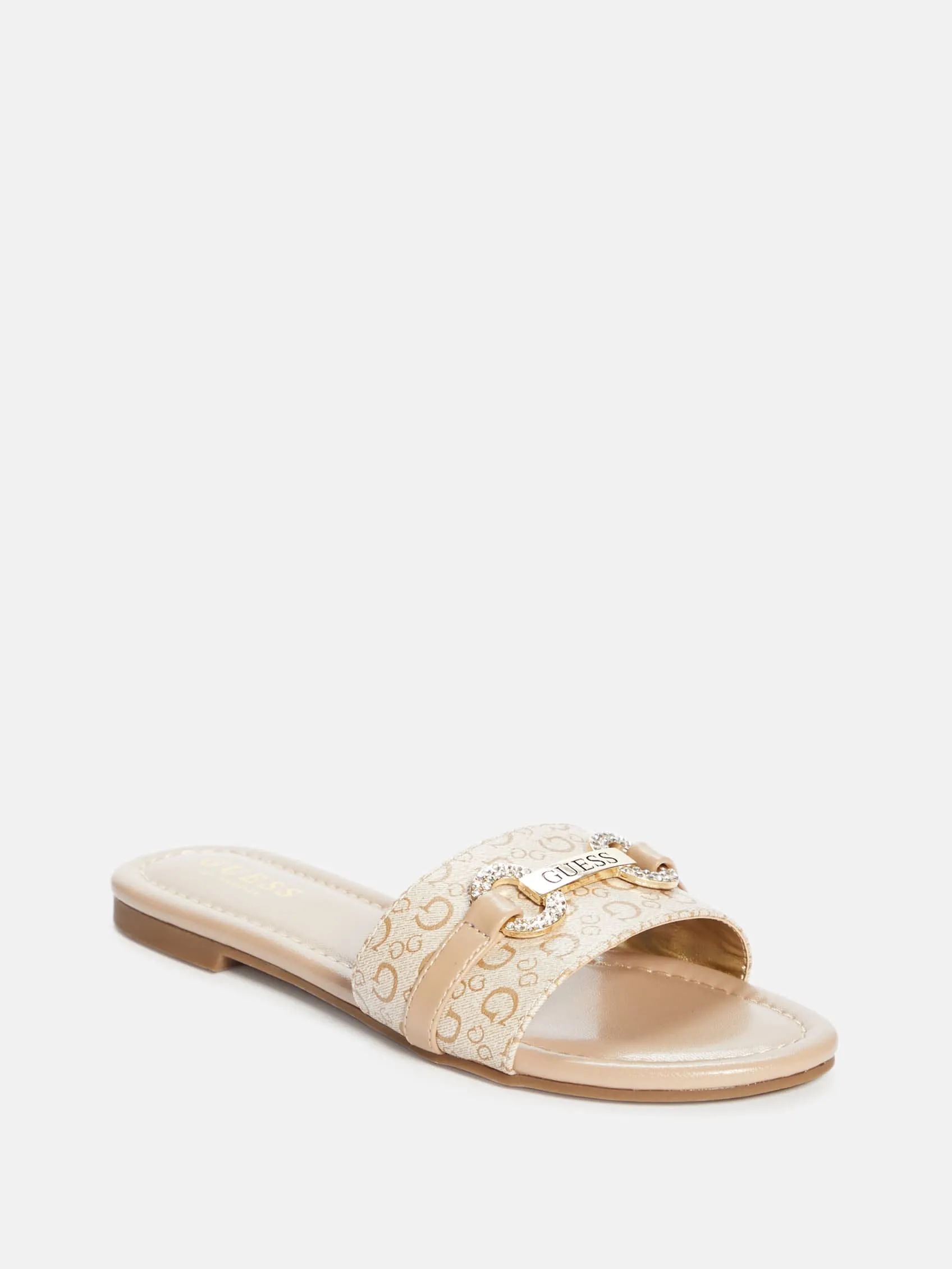 Lamera Logo Slide Sandals