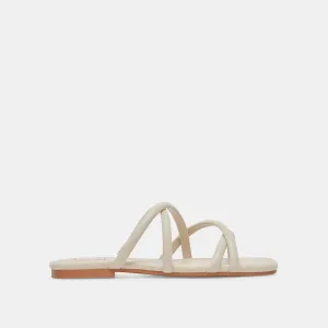 LANZA SANDALS IVORY STELLA