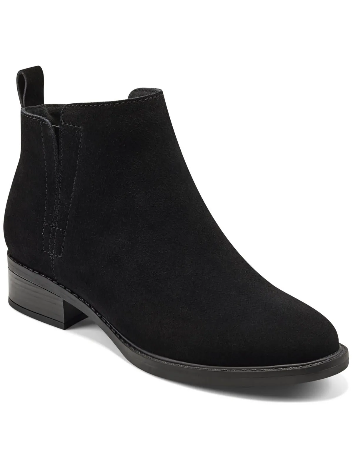 Larime  Womens Pull On Round Toe Ankle Boots