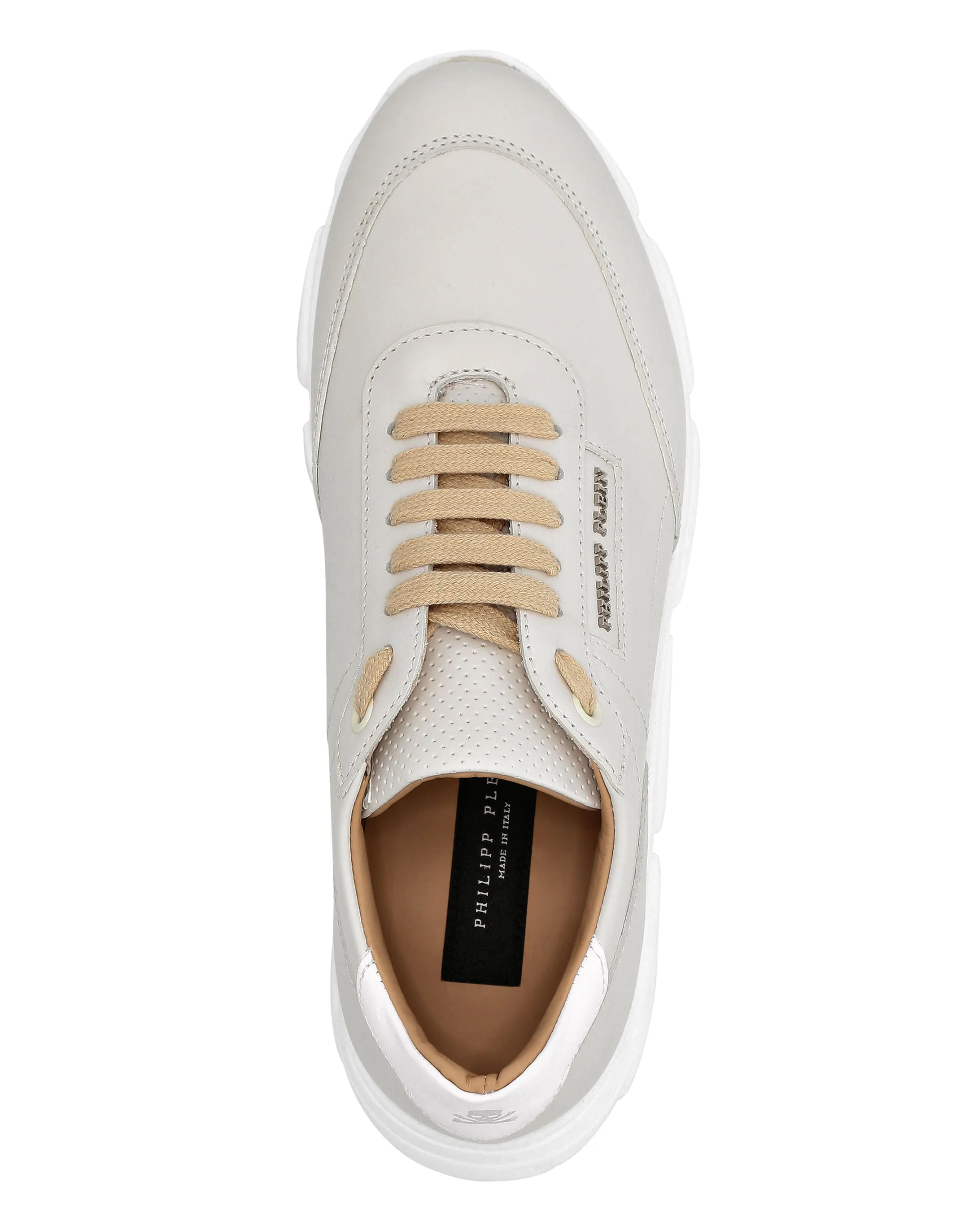 Leather Lo-Top Sneakers Philipp Plein TM