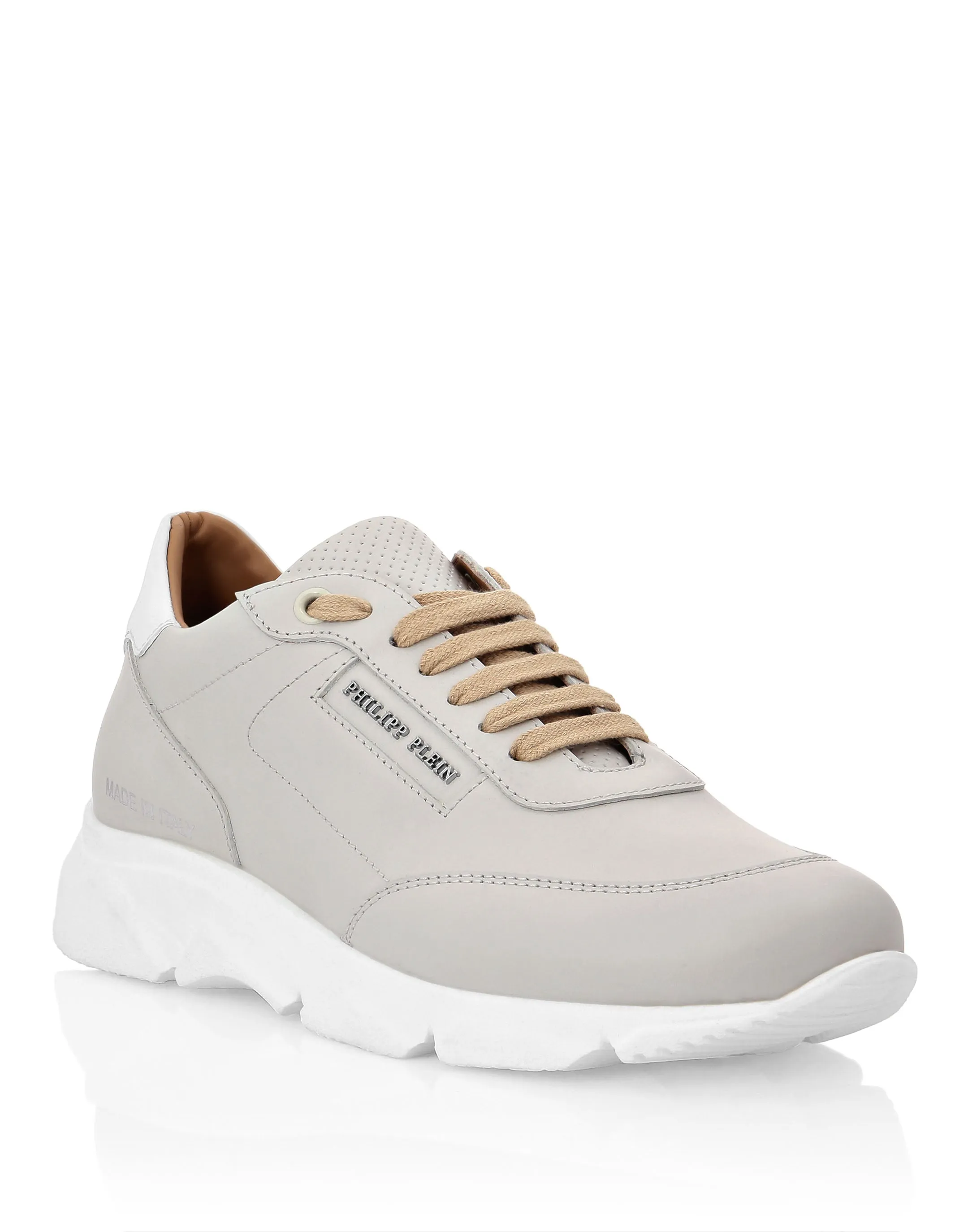 Leather Lo-Top Sneakers Philipp Plein TM
