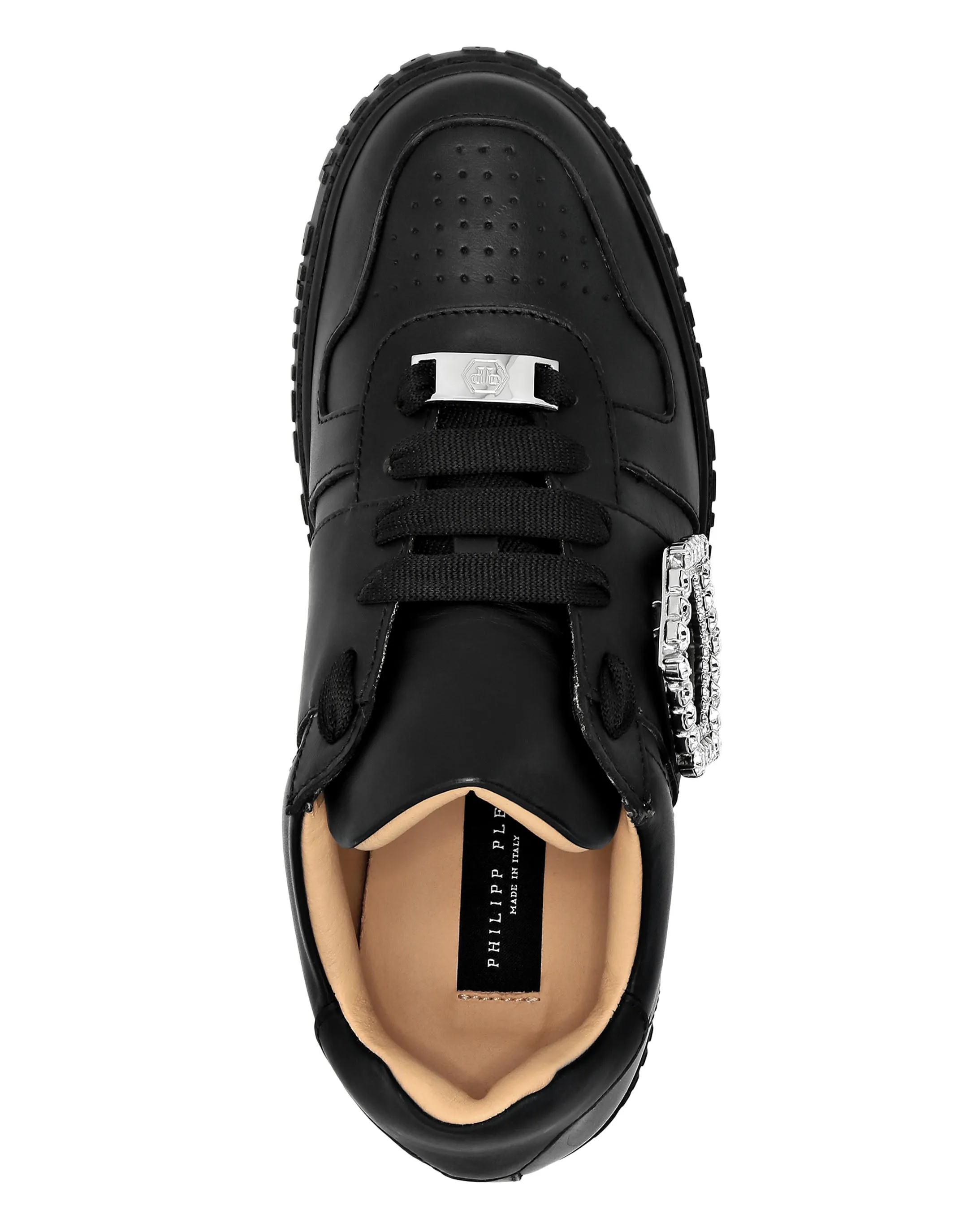 Leather Lo-Top Sneakers