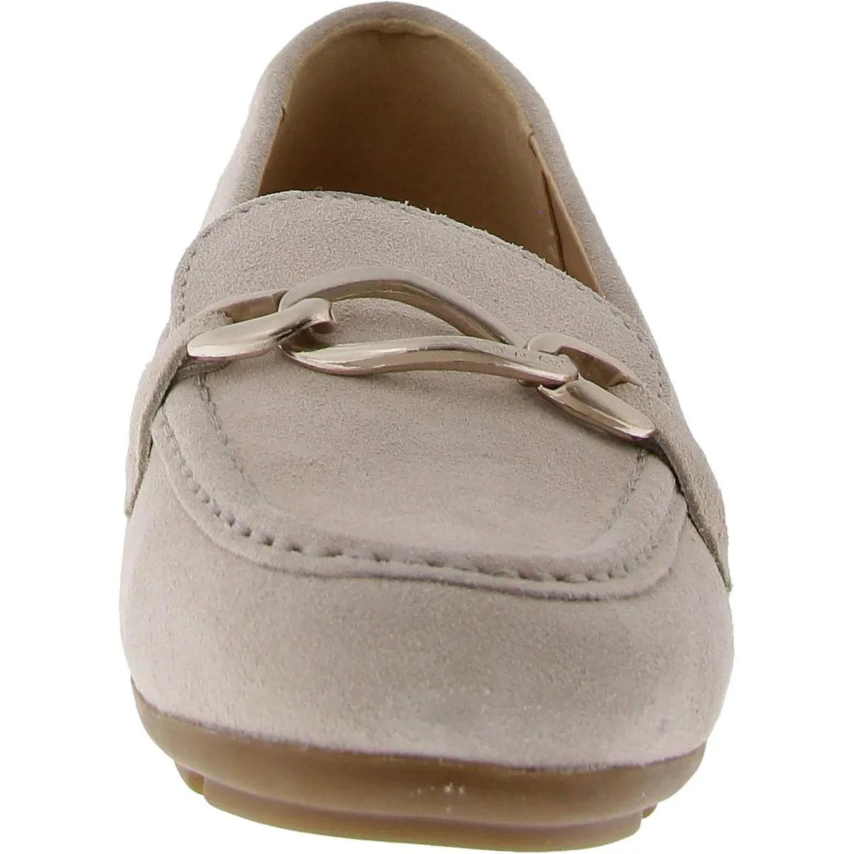 LENIKA Womens Suede Laceless Loafers