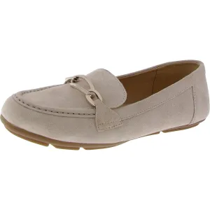 LENIKA Womens Suede Laceless Loafers