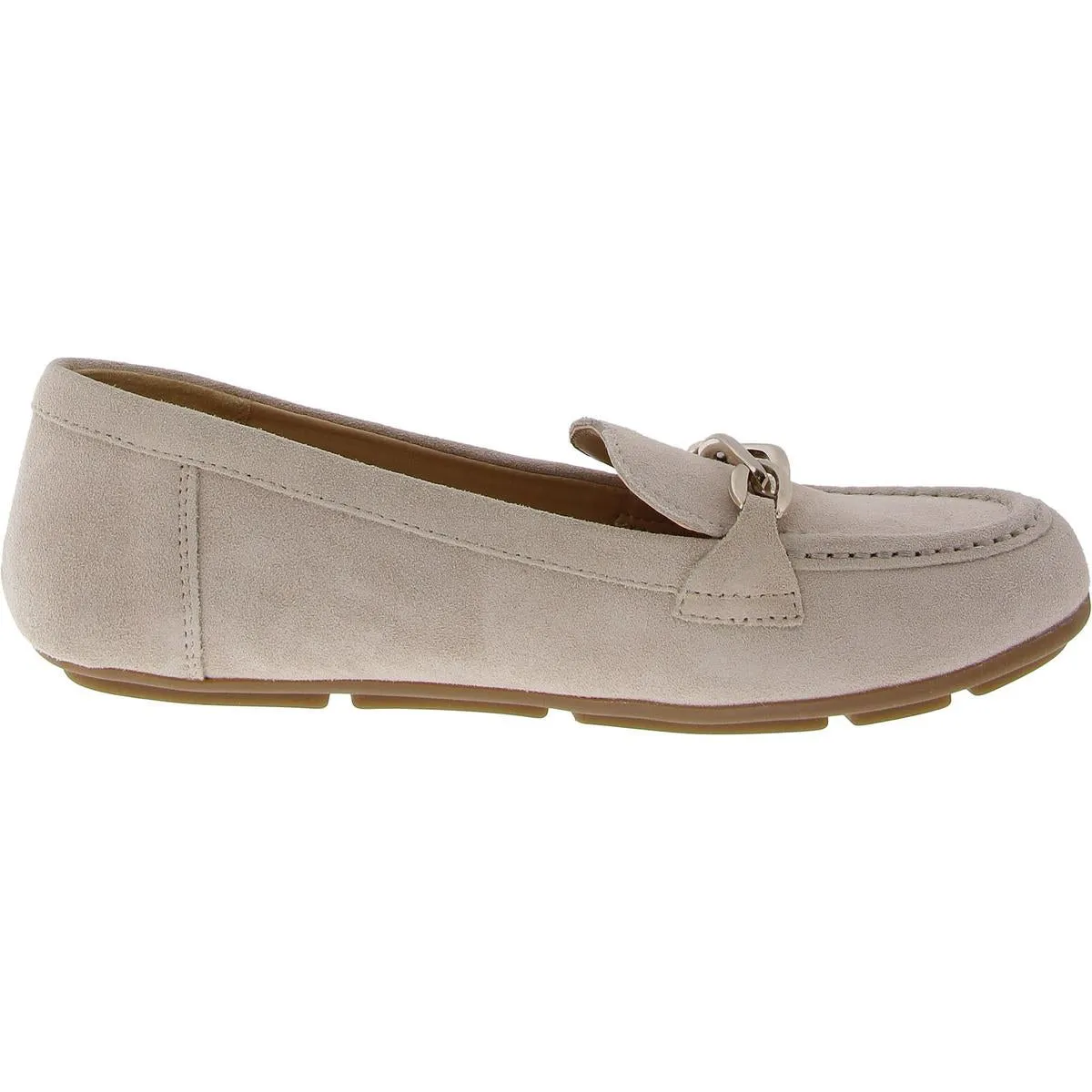 LENIKA Womens Suede Laceless Loafers