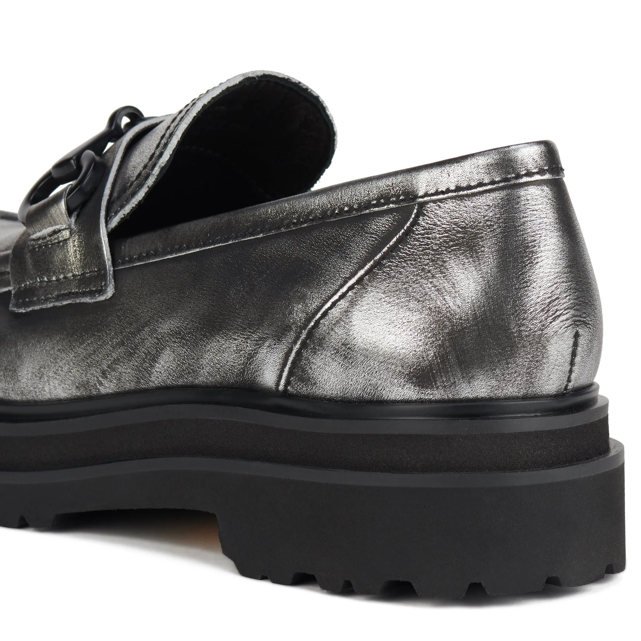 Loafer Step Classic Brushed Silver