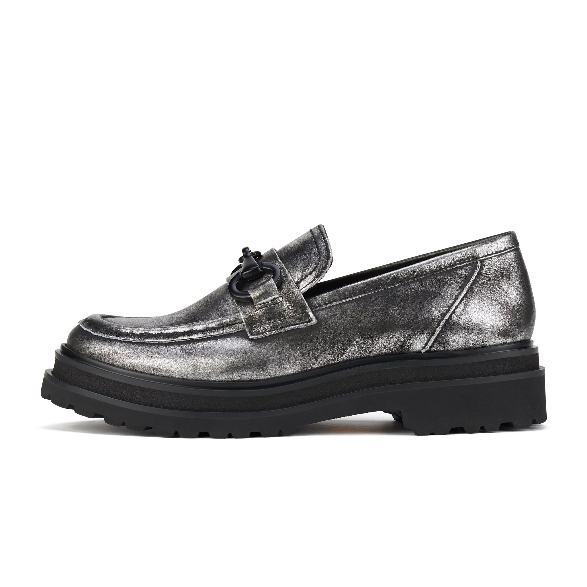 Loafer Step Classic Brushed Silver