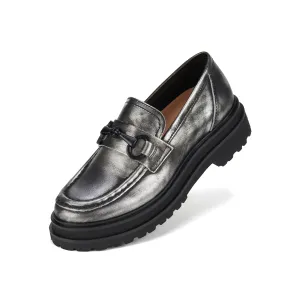 Loafer Step Classic Brushed Silver