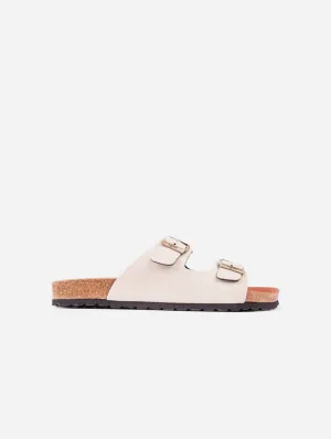 Mango Men's Vegan Footbed Sandals | Neutral