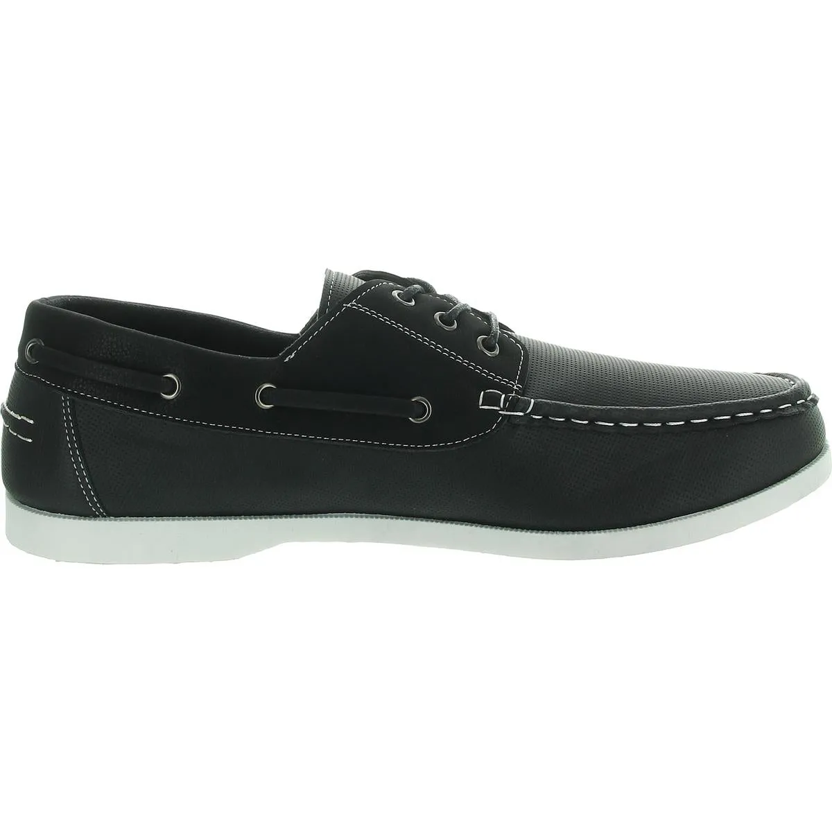 Marina Mens Lace-Up Faux Leather Loafers