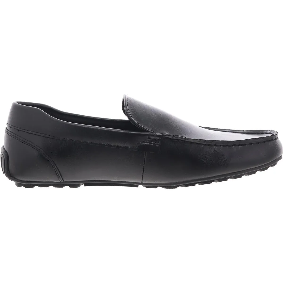 Martinn Mens Faux Leather Padded Insole Loafers