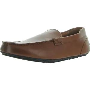 Martinn Mens Faux Leather Padded Insole Loafers