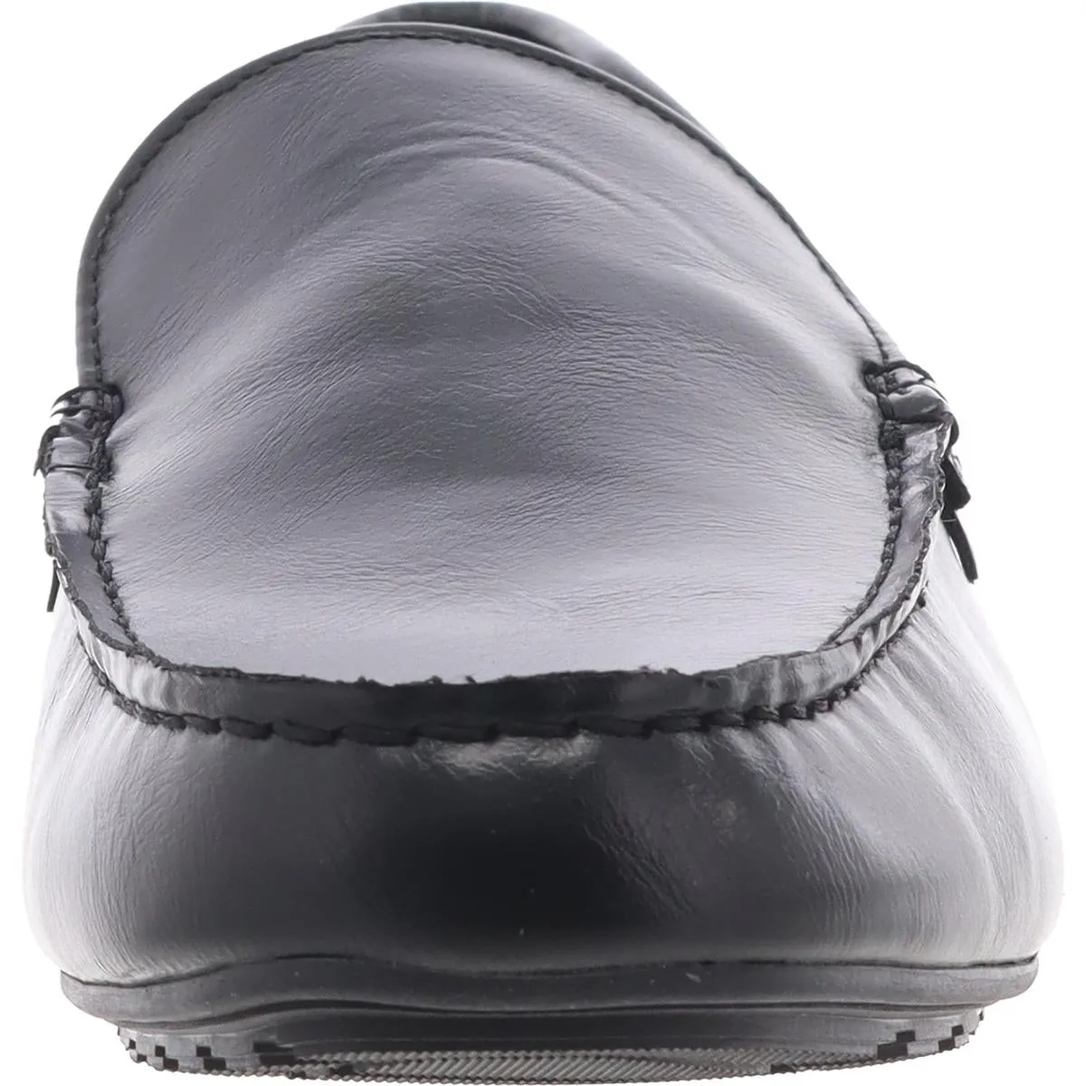 Martinn Mens Faux Leather Padded Insole Loafers