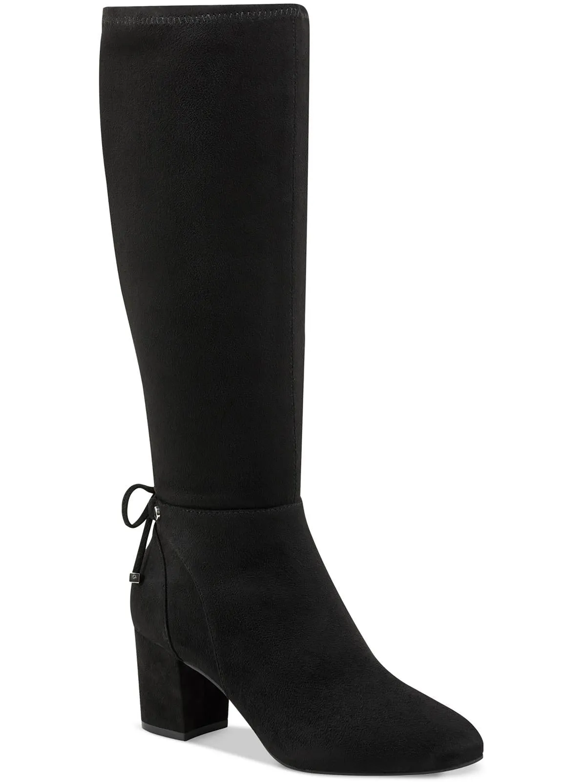 Mayviss Womens Faux Leather Mid-Calf Boots