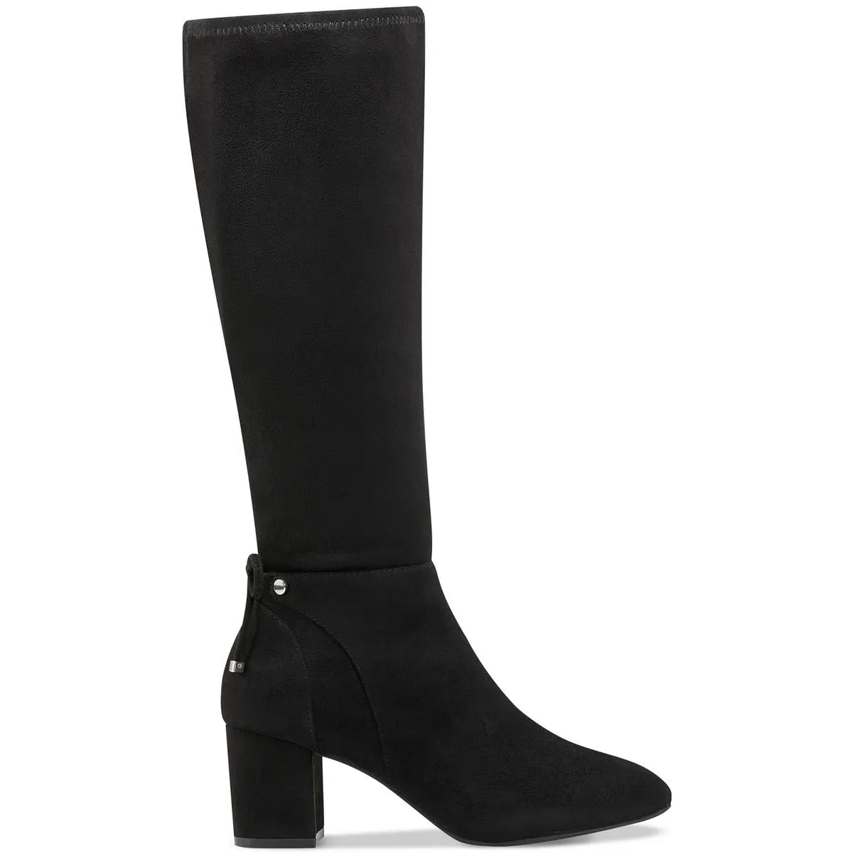 Mayviss Womens Faux Leather Mid-Calf Boots