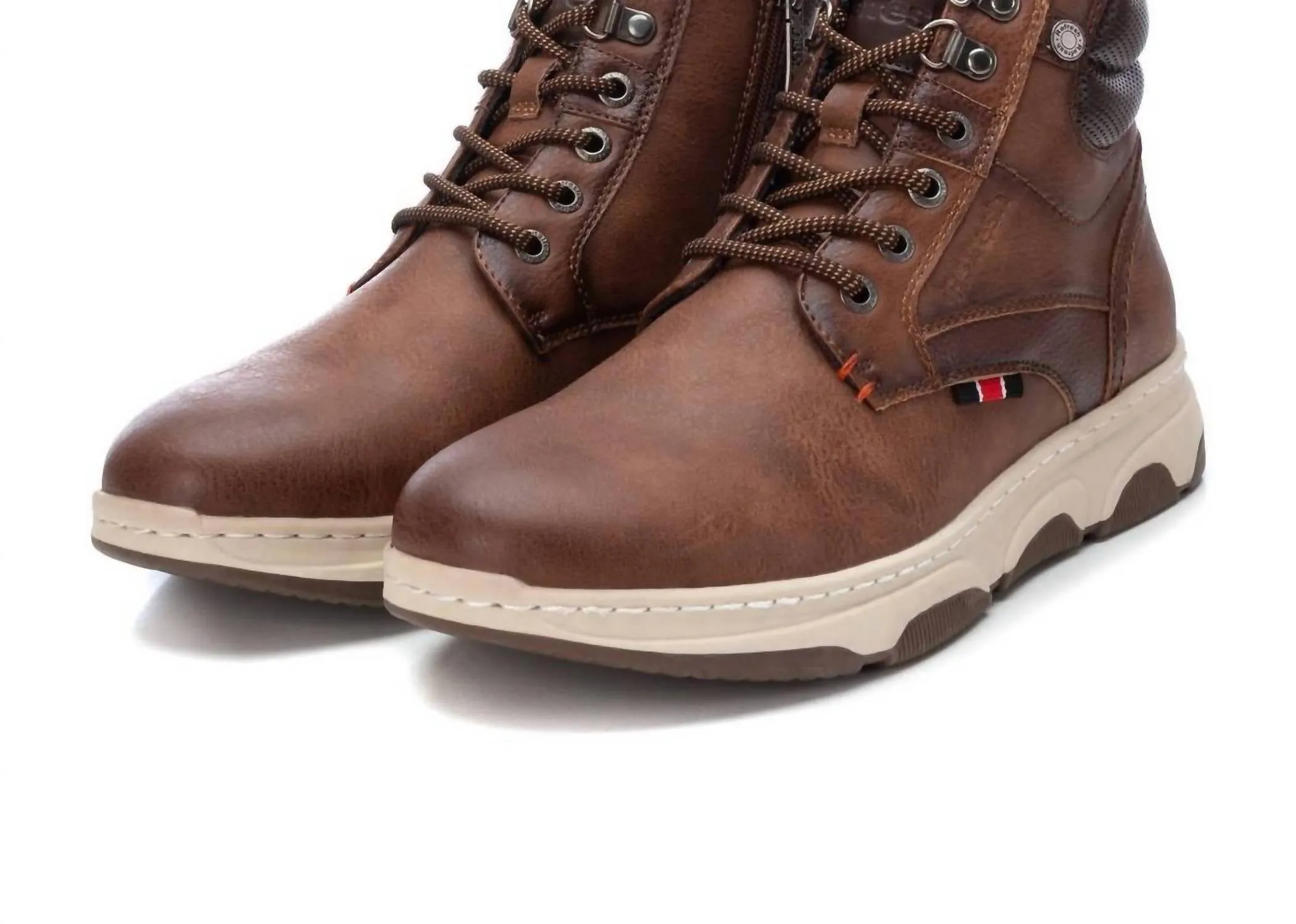 Men's Ankle Boots In Chocolate
