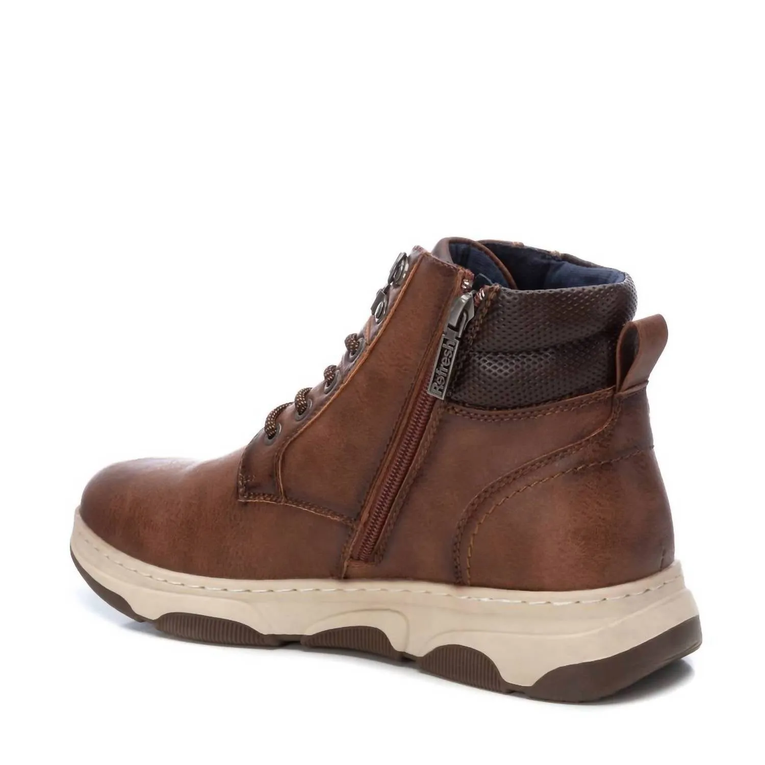 Men's Ankle Boots In Chocolate