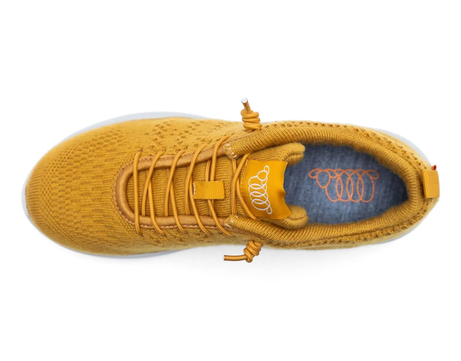Men's Belmont Sneaker In Mustard Merino Wool