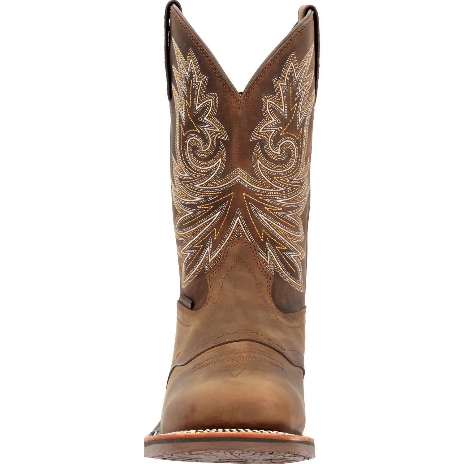 Men's Carbo-Tec Elite Waterproof Western Boot - Wide Width In Brown