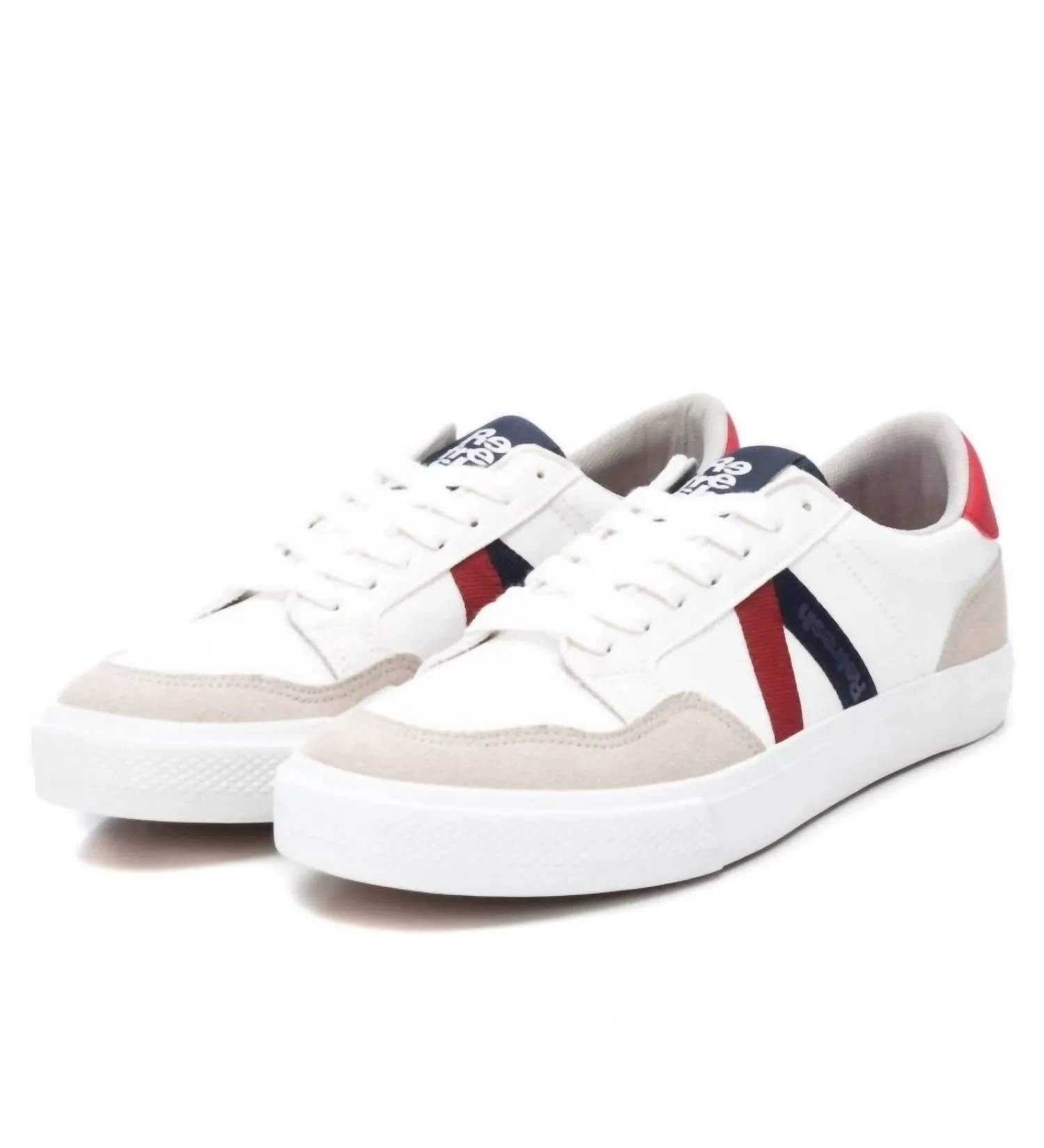 Men's Casual Sneakers In White