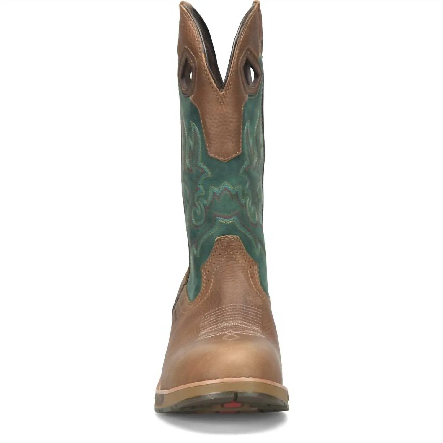 Men's Censure Comp Toe Western Boots In Brown