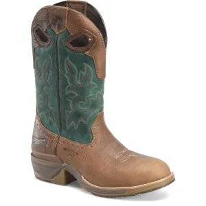 Men's Censure Comp Toe Western Boots In Brown