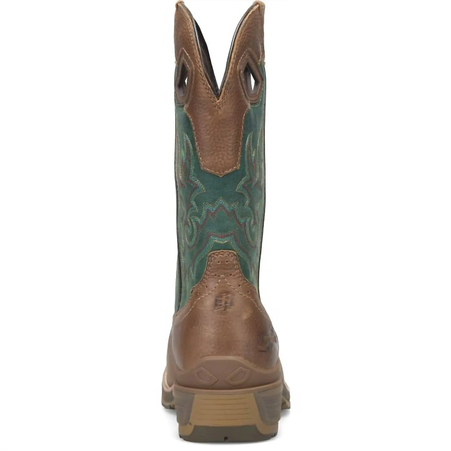 Men's Censure Comp Toe Western Boots In Brown