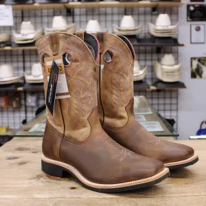 Men's Extralight Square Toe Thinsulate Boots In Cognac