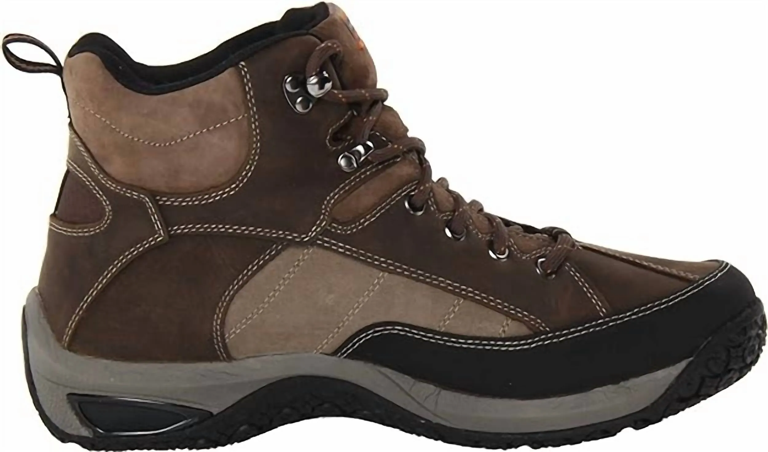 Men's Lawrence Mid Waterproof Boot In Dark Brown