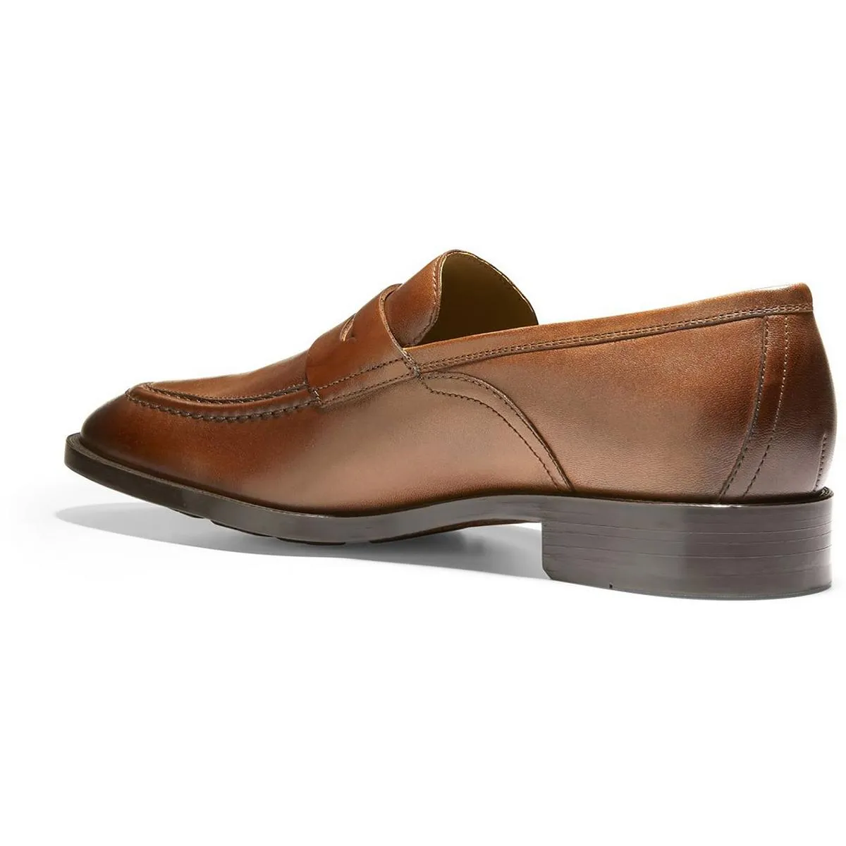 Mens Leather Slip-On Loafers