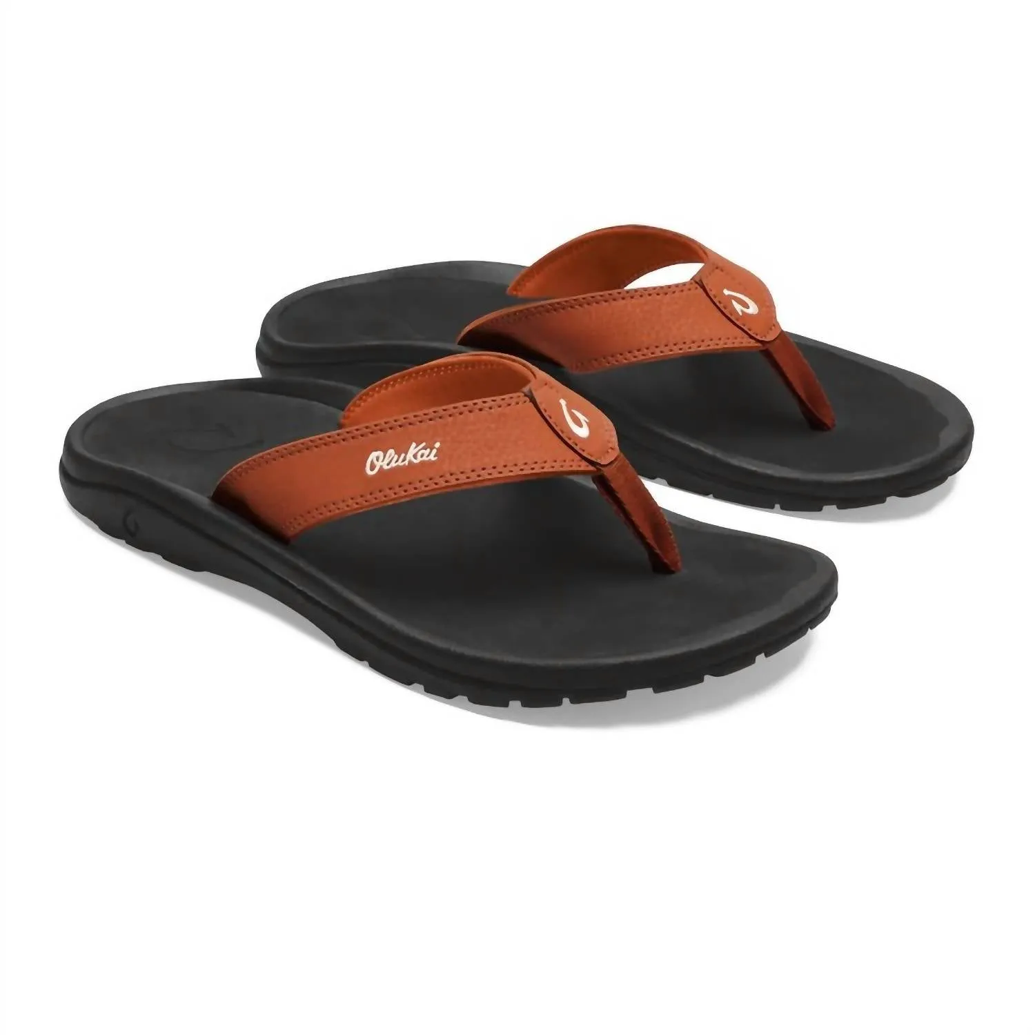 Men's Ohana Synthetic Beach Sandals In Dirt/lava Rock