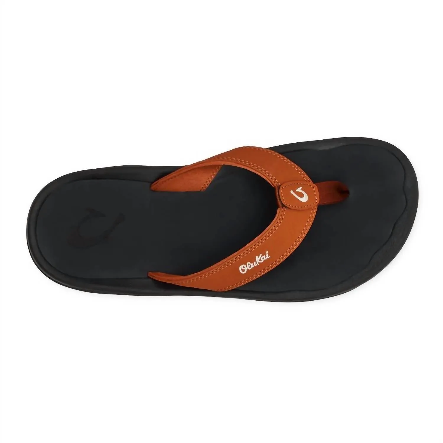 Men's Ohana Synthetic Beach Sandals In Dirt/lava Rock