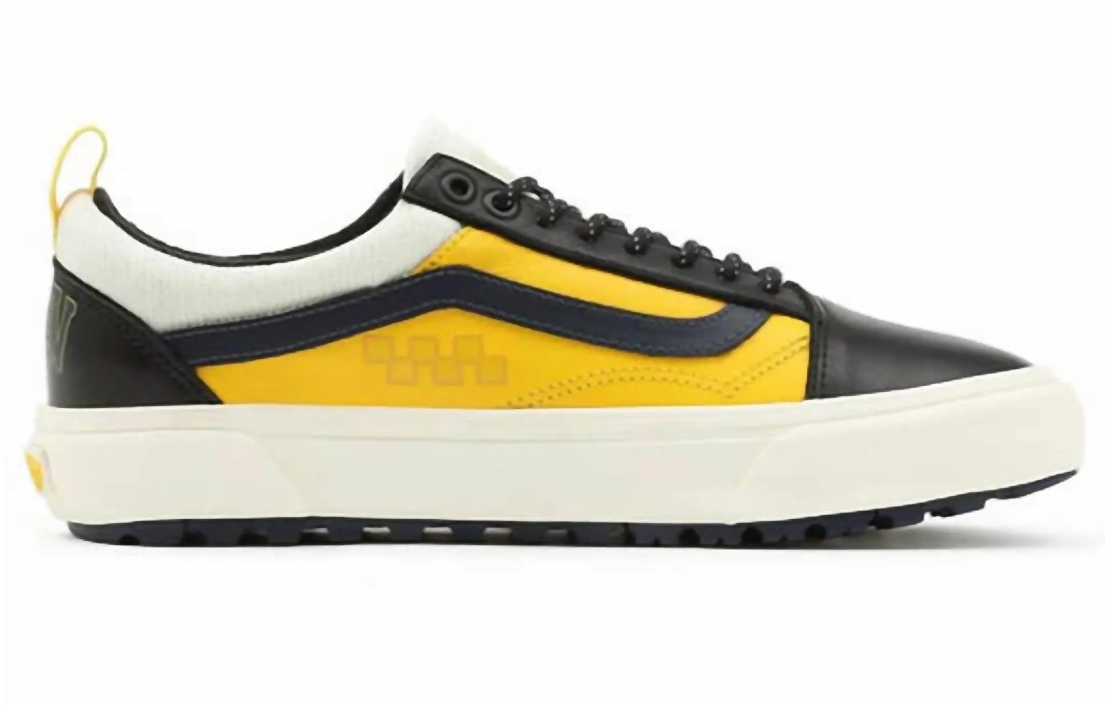 Men's Old Skool Sneaker In Black-Yellow